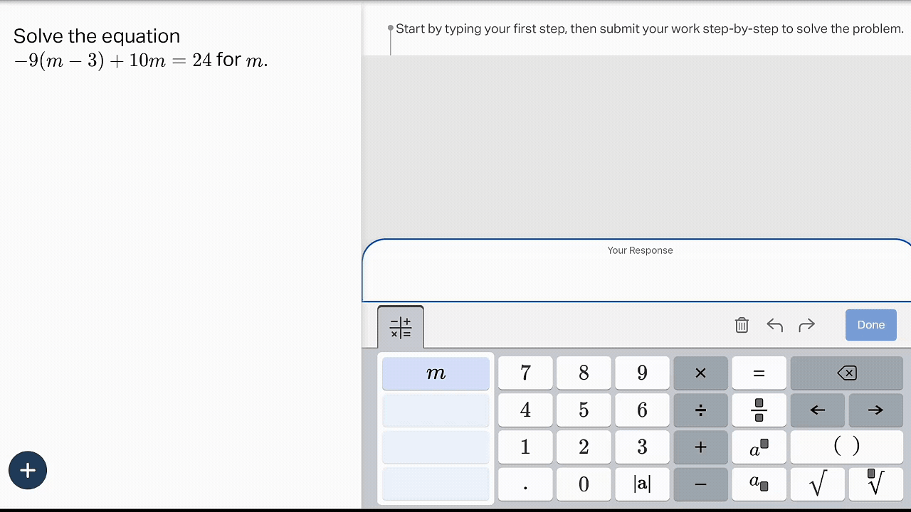 Step-by-Step Math Solve for M with Zoom (1)